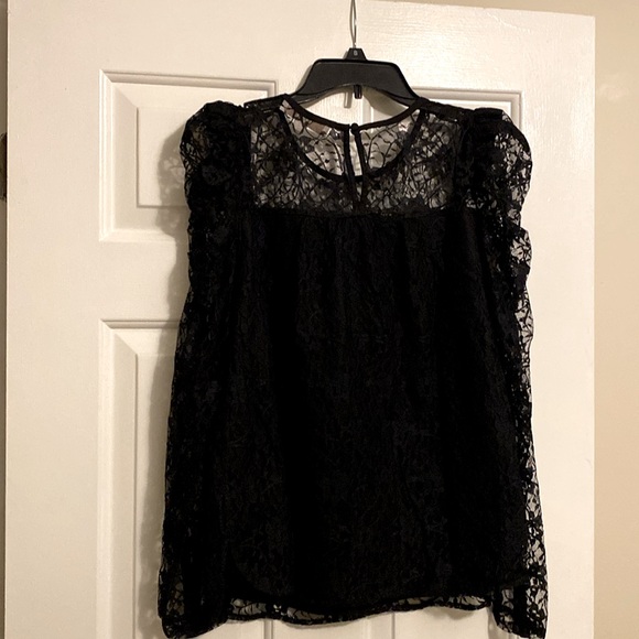 NWOT LOFT lace top size medium - Picture 3 of 6